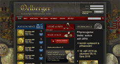 Desktop Screenshot of oelberger.cz